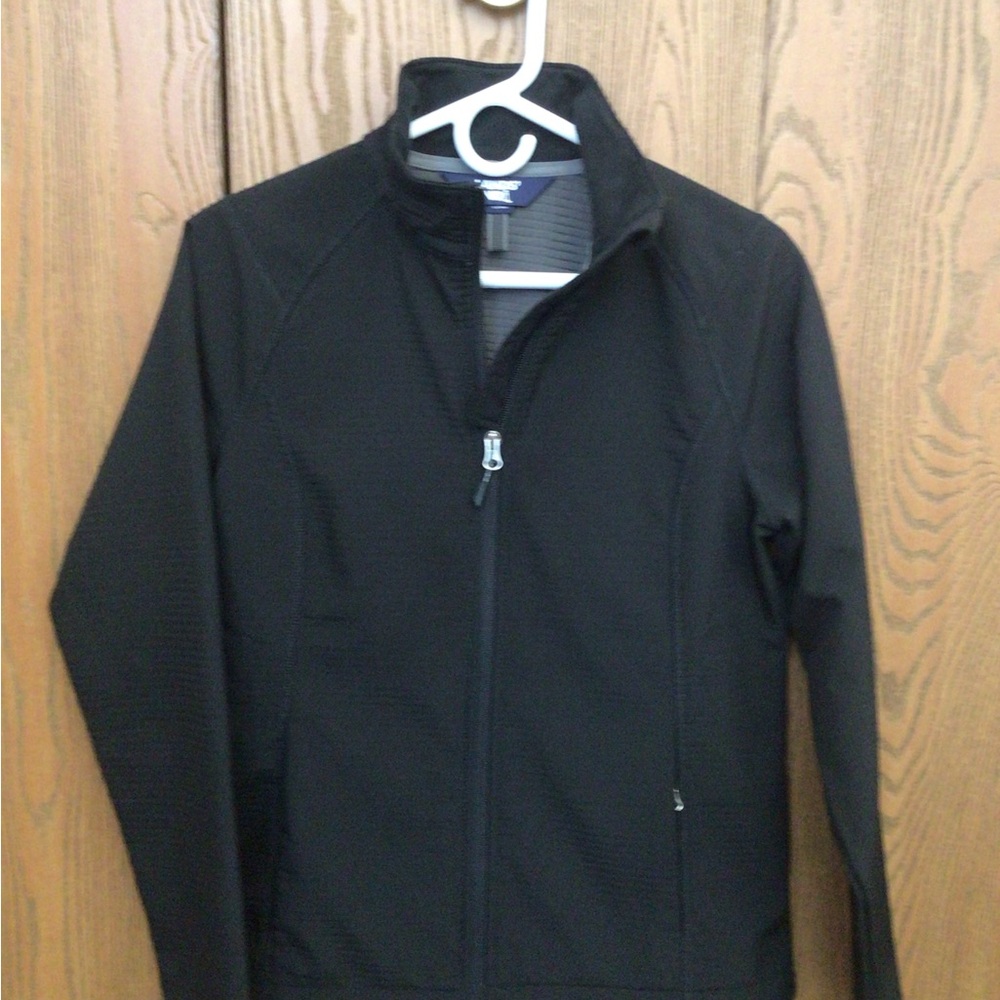 Black Full-Zip Jacket